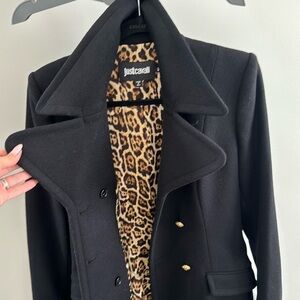 Black JustCavalli coat